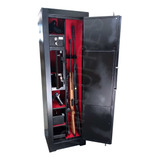 Cofre Para Armas Longas Pm 130 Segredo + Portinhola Black
