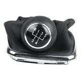 Coifa Manopla De Cambio Golf Mk4 Bora Com Aro Cromado 