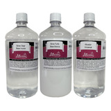 Cola Clear Transparente 1 Kg E Branca 1 Kg Ativador 1 Kg 