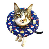 Colar Confortável Elizabetano Para Gatos