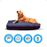 Colchonete Simples Pra Pets Grandes 125x110 Cm - Jeans - G