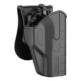 Coldre Beretta Apx Com Fecho De Polegar Cytac, Cor Preta, Orientação Para A Mão Direita