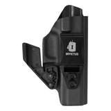 Coldre Kydex Iwb 2.0 Destro Glock Standard G17, G22 Até Geração 4 Invictus