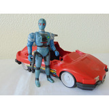 Coleção - Boneco Antigo Jiban + Carro - Glasslite 