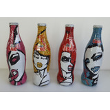 Coleção 4 Garrafa Coca Cola Sex And The City 2008 Cheia Nova
