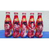 Coleção 5 Garrafa Coca Cola Olimpiadas Beijing 2008 Atletas