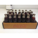 Coleção Antiga De Miniaturas De Garrafa Coca-cola (cód 1716)