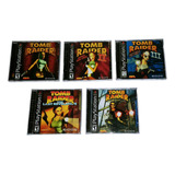 Coleção Completa Dos Jogos Tomb Raider Para Playstation 1