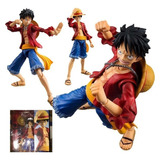 Coleção De Bonecos De Ação Boneca Anime One Piece Luffy, 18