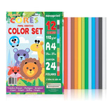 Coleção Ecocores - Papel Criativo Color Set Cor Colorido