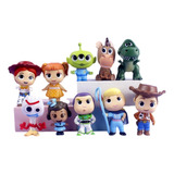 Coleção Toy Story Com 10 Bonecos Pronta Entrega