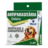 Coleira Antiparasitária Para Pulgas E Carrapatos World Dugs