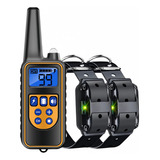 Coleira Eletrônica Para Cães Com Receptor De Alcance 2pcs