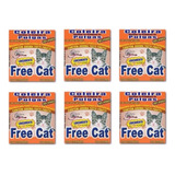 Coleira Free Cat Para Gatos Kit Com 6 Unidades
