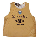 Colete De Treino Gremio 2024 Marrom Celeste Com Patrocinio