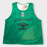 Colete De Treino Gremio 2024 Verde Com Patrocinio
