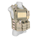 Colete Modular Militar 3a Close + 5 Módulos J.a Rio Militar
