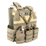 Colete Modular Plate Carrier Contato +4 Peças Ja Rio Militar