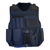 Colete Tatico Azul Marinho Airsoft - Colete Tatico Militar
