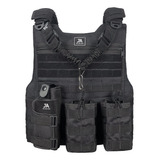 Colete Tático Nível 3a Modular Ja3 +5 Peças Ja Rio Militar