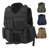Colete Tatico Preto - Colete Airsoft - Escolta - Em Promoçâo