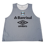 Colete Treino Grêmio Umbro Estilo Regata 2020/2021 Cinza G
