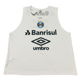 Colete Treino Grêmio Umbro Estilo Regata 2021 Branco Tam G