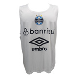 Colete Treino Grêmio Umbro Estilo Regata 2024/25 Branco G