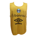 Colete Treino Grêmio Umbro Estilo Regata 2024/25 Dourado G