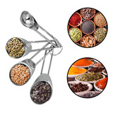 Colher Medida Inox Sopa Chá Padaria Confeitaria Bolos Pães