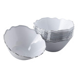 Colheres De Prata Branco Dip And Sauce Bowl Coleção Barroca 