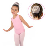 Collant Ballet Infantil Regata + Redinha (tam 4 Ao 14) 