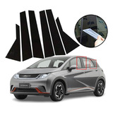Coluna Byd Dolphin Black Piano Aplique Janela Porta Brilho