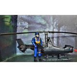 Comandos Em Ação- Gi Joe- Cobra Piloto + Helicóptero 
