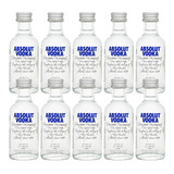 Combo 12 Miniaturas Vodka Absolut 50ml