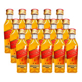 Combo 15 Mini Whisky Johnnie Walker Red Label 50ml