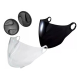 Combo 2 Viseira + Trava P/ Capacete Zeuz 202fb, Joy23