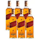 Combo 6 Johnnie Walker Blended Red Label Reino Unido 1 L