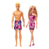 Combo Com Ken Praia E Barbie Fashion - Kit Originais Novos