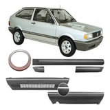 Combo De Friso Lateral Cj Gol Gl Ano 1987-1994 E Parachoque