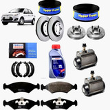 Combo Freio Ford Fiesta 2009/2014 Pastilha Disco Hf14a 