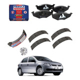 Combo Freio Gol Bola Gv Aro 13 Pastilha Pd1100 Lona Vw276