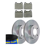 Combo Freios Dianteiro Vw Santana 1982/94 Pastilhas E Disco