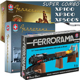 Combo Todos Ferroramas Original Estrela Xp100 Xp300 Xp500s Kit Ferrorama Xp500 Xp300 Xp100