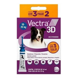 Combo Vectra 3d 10kg A 25kg Cães Ceva Antipulgas
