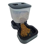 Comedouro Automático Para Cães 8 Litros Grande Cor Preto Sem