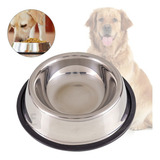 Comedouro E Bebedouro Inox Para Pet Cachorro Gato E Outros