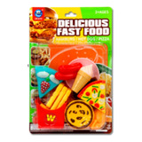 Comidinha De Brinquedo Fast Food Infantil Lanche Educativo