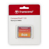 Compact Flash Cf 8gb Transcend 133x Lacrado Nf Ts8gcf133
