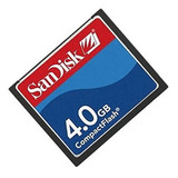 Compact Flash Sandisk 4gb Cartão Memória Cf Ultra Ii 